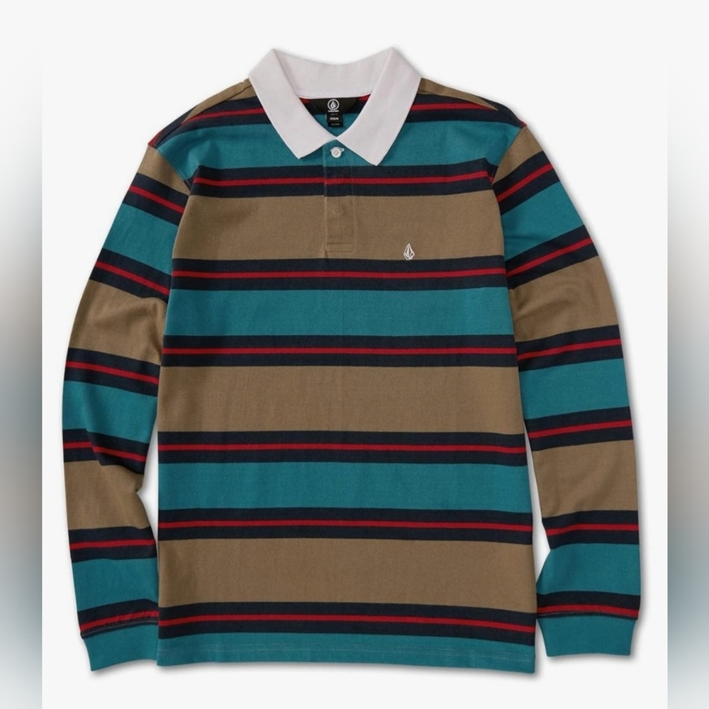 Volcom Sumper Long Sleeve Polo *NWT*